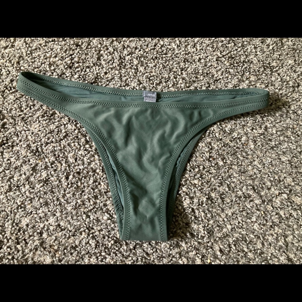 Aerie green cheeky bikini bottom